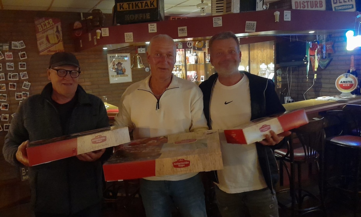 Biljart kampioen 2024-2025